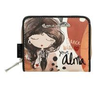 Anekke Billetero pequeño RFID Alma – Bolsillos para monedas y tarjetas – 10x9x2 cm – Mujer