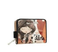 Anekke Billetero Pequeño RFID Alma - Práctico y Seguro | Bolsillos para Monedas y Tarjetas - Medidas: 10x9x2 cm - Complementos Mujer