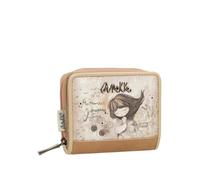 Anekke Billetero Pequeño RFID Memories - Compacto y Seguro con Espacio para Tarjetas y Monedas | Interior Forrado | Medidas: 10x9x2 cm