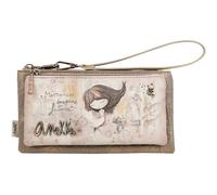 Anekke Billetero y Bolso de Mano Memories - Diseño Versátil con Doble Compartimento | Asa de Mano Extraíble | Medidas: 22x11x3 cm
