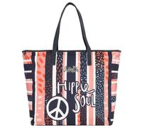 Anekke - Bolsa de Playa - Bolso Espacioso con 2 Asas de Hombro y Cierre Cremallera - Forro Interior y Bolsillos - Accesorios y Complementos Mujer - Medidas 60x40x20 cm
