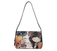 Anekke Bolso de Hombro Mediano - Estilo Casual | Gran Capacidad y Asa Ajustable - Medidas: 26x19x10 cm - Accesorios y Complementos Mujer