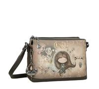 Anekke bolsa para cadáveres cruz Real 3 Compartment Crossbody Bag Multicolor