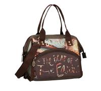 Anekke Bolsa Porta Alimentos Outer Merendera Grande con Estilo, Interior Aluminizado y Correa para Hombro - Medidas: 28x24,5x21,5 cm