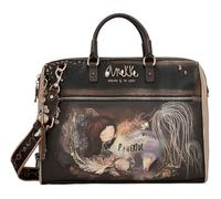 Anekke - Bolsa portadocumentos para mujer, color antracita, multicolor, 41 x 31 x 10 cm