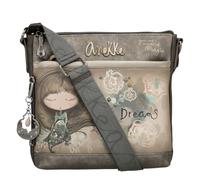 Anekke Bolso Bandolera con bolsillo frontal Real