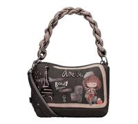 Anekke Bolso bandolera para mujer Mademoiselle – Asa trenzada, cierre con cremallera, 24x17x9 cm