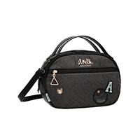 Anekke - Bolso Bowling Mujer - Bandolera Mediana Polipiel Mujer 2 Asas Cierre Cremallera - Cartera de Hombro Doble Asa - Colección Voice Nature Woods - Accesorios y Complementos Mujer - 30x20x16 cm