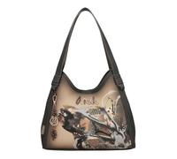 Anekke bolso de bandolera 3-compartment Shoulder Bag Darkbrown