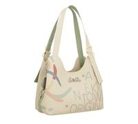 Anekke Bolso de Hombro 2 Asas Alma - Diseño Cómodo y Espacioso | Compartimentos Independientes | Medidas: 32x28x16 cm - Bolsos Mujer