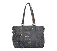 Anekke bolso de hombro bolso bandolera Boutique Tote Bag Multicolor azul marino