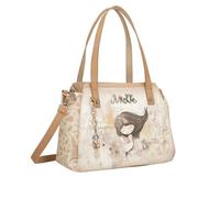 Anekke Bolso de Hombro con Bandolera Memories - Diseño Original y Funcional | Asas Duales y Bolsillo Exterior | Medidas: 30x23x15 cm