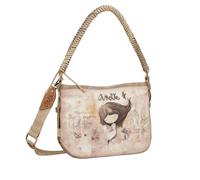 Anekke Bolso de Hombro Memories - Versatilidad y Comodidad para el Día a Día | Bandolera Extraíble y Bolsillos Internos | Medidas: 30x25x10 cm