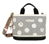 Anekke Bolso de Mano con Bandolera Alma - Diseño Tradicional con Lunares | Asa Ajustable y Gran Capacidad | Medidas: 32x24x15 cm - Bolsos Mujer