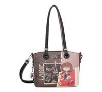 Anekke Bolso de mano para mujer Colección Mademoiselle – Cierre con cremallera – 34x20x12 cm