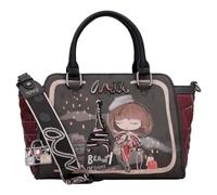 Anekke Bolso de Mano para Mujer Mademoiselle París | Con Bandolera Extraíble | Cierre Cremallera | Medidas 34x20x12cm