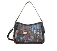 Anekke - Bolso de Mujer - Bolso de Hombro de Polipiel con Asa de Hombro y Bandolera - Cierre de Cremallera Contemporary - Accesorios y Complementos Mujer - Medidas 34x25x13 cm