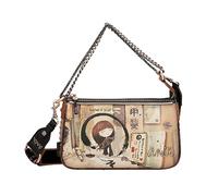 Anekke - Bolso de Mujer - Bolso de Polipiel para Mujer con 2 Asas de Mano, Bandolera y Cierre Cremallera Shoen - Accesorios y Complementos Mujer - Medidas 24x14x5 cm