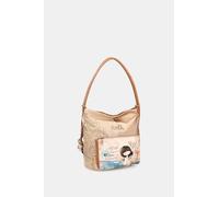 Anekke - Bolso de Mujer - Hobo Tamaño Mediano - Bolso de Mano de Polipiel con Asas y Cierre de Cremallera - Colección Mediterranean - Accesorios y Complementos de Mujer - Medidas 30x33x13 cm