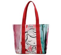 Anekke - Bolsa de Playa - Bolso Espacioso con 2 Asas de Hombro y Cierre Cremallera - Forro Interior y Bolsillos - Accesorios y Complementos Mujer - Medidas 43x35x18cm