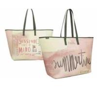 Anekke - Bolsa de Playa - Bolso Espacioso con 2 Asas de Hombro y Cierre Cremallera - Forro Interior y Bolsillos - Accesorios y Complementos Mujer - Medidas 60x40x20 cm