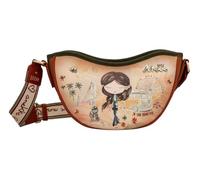 Anekke - Bolso para Mujer - Bolso Ovalado de Poliester para Mujer con Asas de Bandolera Regulable - Accesorios y Complementos Mujer - Medidas 25x16x7 cm