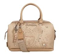 Anekke - Bolso Mujer - Bolso Bowling de Polipiel para Mujer con Correa Ajustable, 2 Asas de Mano y Cierres de Cremallera- Accesorios y Complementos Mujer - Medidas 28x22x16 cm