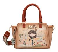 Anekke bolso Peace & Love Bowling Short Handle Bag Camel
