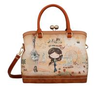 Anekke bolso Peace & Love Kiss Short Handle Bag Camel