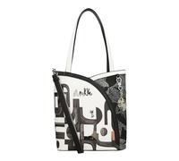 Anekke - Bolso Shopper de Mujer - Bolso de Poliester con 2 Asas y Bandolera - Cierre de Cremallera - Accesorios y Complementos de Mujer - Medidas 25x30x13 cm