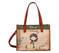 Anekke - Bolso Shopper de Mujer - Bolso de Poliester con 2 Asas y Bandolera - Cierre de Cremallera - Accesorios y Complementos de Mujer - Medidas 30x23x12 cm