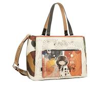 Anekke Bolso Tote Grande - Gran Capacidad | Bolsillos Exteriores y Bandolera - Medidas: 29x21x14 cm - Accesorios y Complementos Mujer