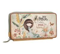 Anekke - Cartera de Mujer - Cartera Grande para el Pasaporte - Protección RFID - Elaborada en Polipiel con Cierre de Cremallera Amazonia - Accesorios y Complementos de Mujer - 23x12x3 cm