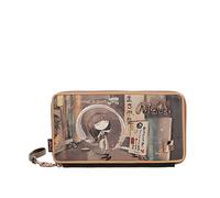 Anekke - Cartera de Mujer - Cartera para el Pasaporte - Protección RFID - Elaborada en Polipiel con Cierre de Cremallera Shoen - Accesorios y Complementos de Mujer - Medidas 40x30x9 cm