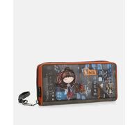 Anekke Cartera RFID Grande En Relieve Contemporáneo SKU: 37809-908