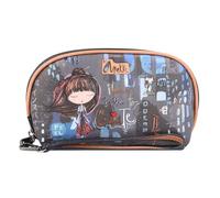 Anekke - Portatodo de Mujer - Protección RFID - Múltiple Compartimento de Mujer - Asa de Mano y Cierre de Cremallera Contemporary - Accesorios y Complementos Mujer - Medidas 19x12x5cm