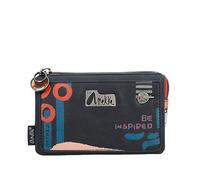 Anekke - Monedero de Mujer - Monedero de Polipiel con 3 Compartimentos y Cierre de Cremallera Contemporary - Accesorios y Complementos de Mujer - Medidas 15x9x4 cm