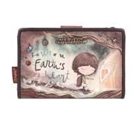 Anekke Core Cartera Protección RFID 14 cm marrón