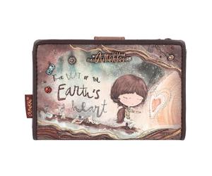 Anekke Core Cartera Protección RFID 14 cm marrón