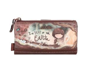 Anekke Core Cartera Protección RFID 17 cm marrón