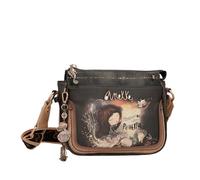 Anekke Dreamverse 3-Compartment Crossbody Bag Darkbrown