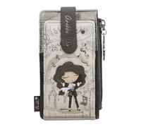 Anekke Estuche de Tarjetas Orchestra Card Holder Multicolor Gris