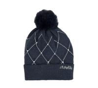 Anekke Gorro de Punto Azul con Detalles