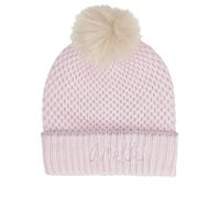 Anekke Gorro de Punto con pompón Rosa