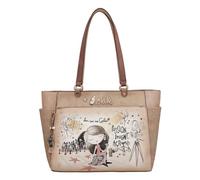 Anekke - Bolso para Mujer - Bolso Shopper de Poliester para Mujer con 2 Asas de Hombro y Cierre Cremallera - Accesorios y Complementos Mujer - Medidas 41x26x15 cm