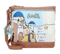 Anekke - Bolso de Mujer - Bandolera Mediana - Bolsa de Hombro de Polipiel con 1 Asa - Cierre de Cremallera - Colección Mediterranean - Accesorios y Complementos Mujer - 27 x 25 x 8 cm