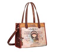 Anekke Menire Printed Tote Bag M/L Multicolor