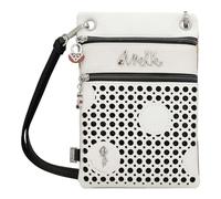 Anekke Mini Bandolera 2 Compartimentos Alma - Diseño Práctico y Versátil | Asa Ajustable y Función Riñonera | Medidas: 15x23x2 cm - Complementos Mujer