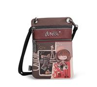 Anekke Mini Bandolera Colección Mademoiselle para Mujer | Cierre Cremallera y 2 Compartimentos | Medidas 15x23x2 cm