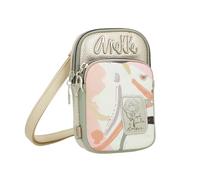 Anekke Mini Bandolera con Bolsillo Frontal - Compacta y Moderna | Asa Ajustable - Medidas: 12x19x5 cm - Accesorios para Mujer